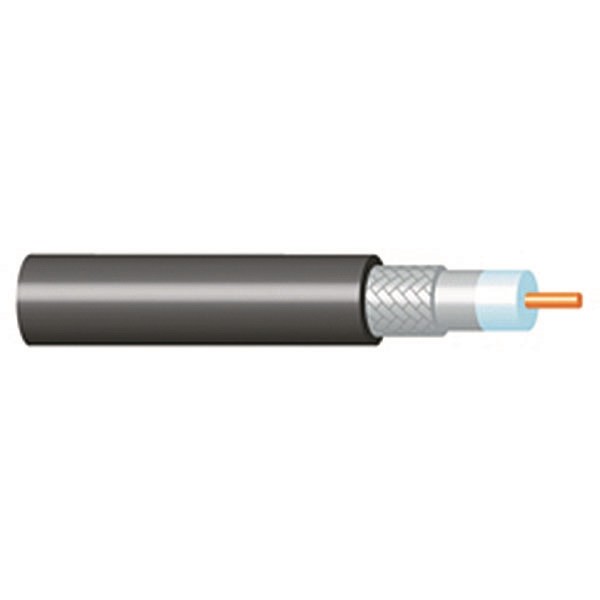 CABLE MICROCOAXIAL CECBV 75-2 MALLA 95% DE COBRE 26 AWG, RLL/500 MTS MCA. CONDUMEX