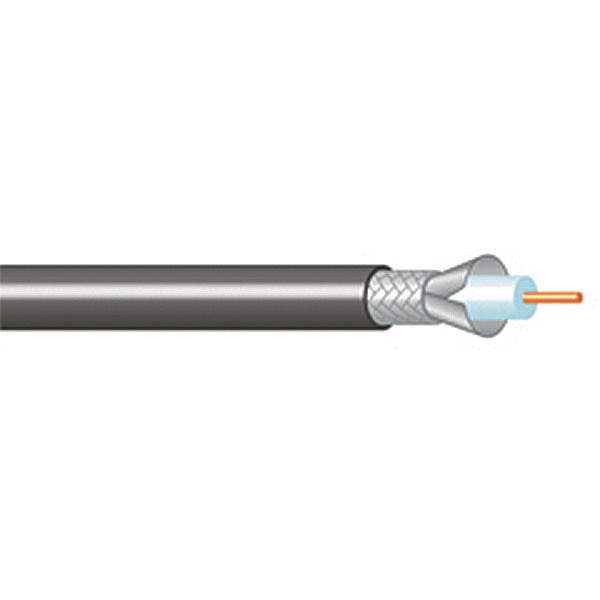 Cable Coaxial (catv) Rg6, Malla 60% Almn. 18 Awg, Rll/500 Mts Mca. Condumex