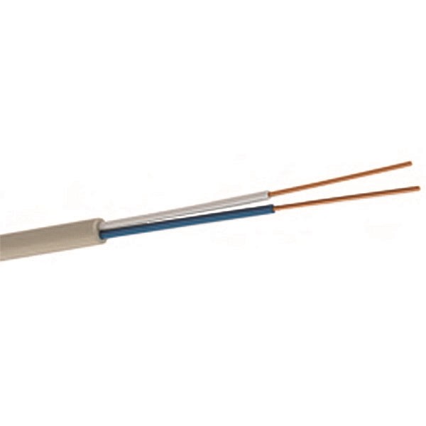 Cable Telefonico De 1 Par Icev-3 22 Awg Color Marfil Rll/250 Mts Mca. Condumex
