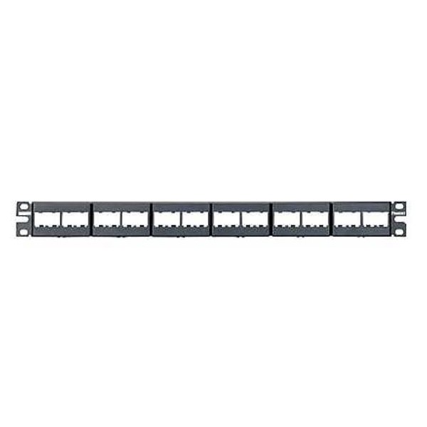 Patch Panel Modular De 24 Puertos Para Montar En Rack