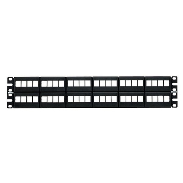 Patch Panel Modular De 48 Puertos Netkey Para Montar En Rack