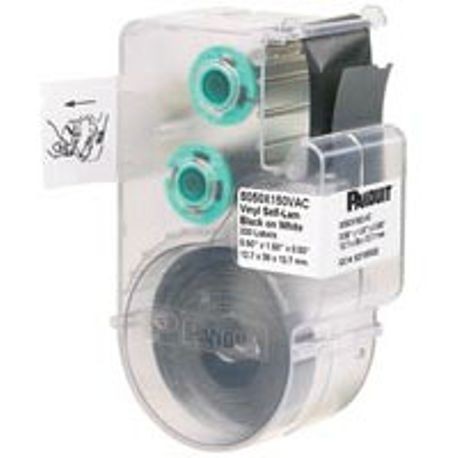 Etiquetas De Vinyl Para Ls8/ls9: Negro En Blanco .50