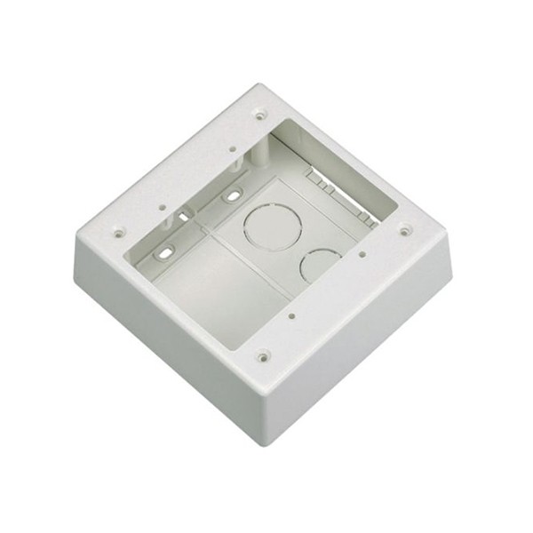 Caja De Montaje 4x4 Universal Con Adhesivo Color Blanco