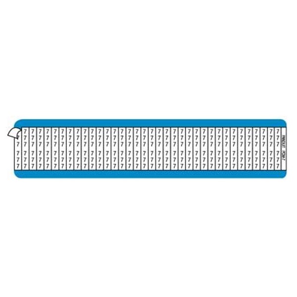 Libro Con 10 Hojas Para Identificar Cable, Leyendas 0-9