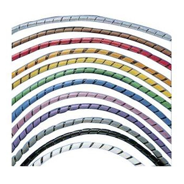 Espiral Wrap Color Negro De 1/2