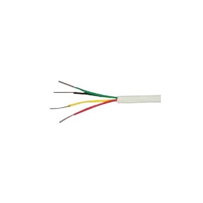 Cable Para Seguridad 2 Pares Solido 22 Awg Col. Blanco S/ Leyenda 305 Mts 100% Cobre Mca. Condumex
