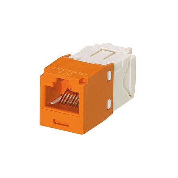 Jack Modular Tx6 Cat.6 Color Naranja