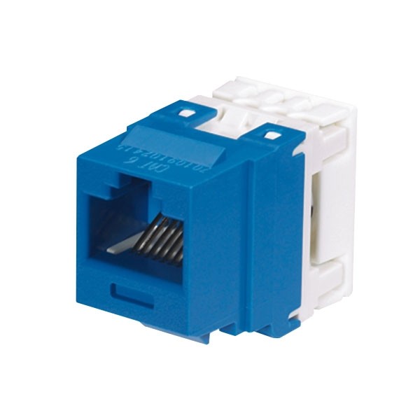 Jack Modular Cat. 6 Netkey Color Azul