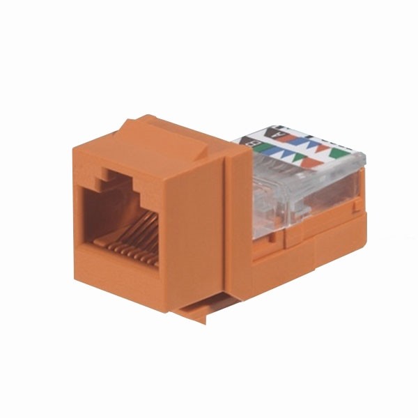 Jack Modular Cat. 5e Netkey Color Naranja