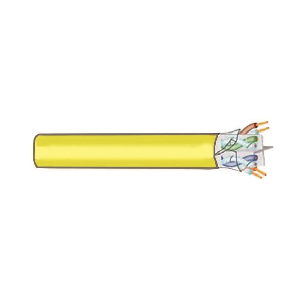Cable Utp Ultra Cat. 6 4 Pares Cm Color Amarillo Rll/305 Mts 100% Cobre Mca. Condumex