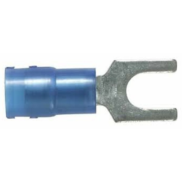 Terminal De Orquilla 16-14 Awg, Stud#6,  Nylon Pk/1000