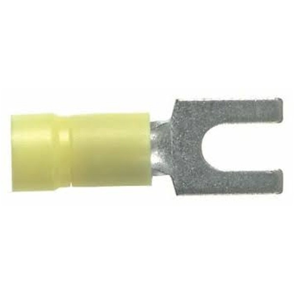 Terminal De Orquilla 12-10 Awg, Stud#10, Vynil Pk/500