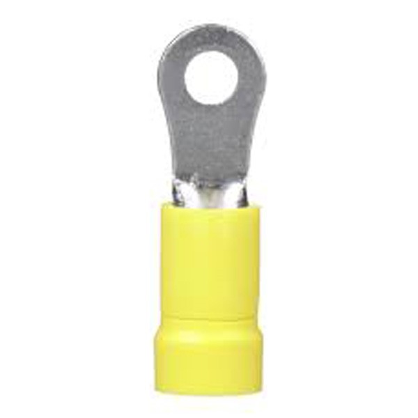 Terminal De Ojillo 12-10 Awg Stud#6, Vynil Pk/500