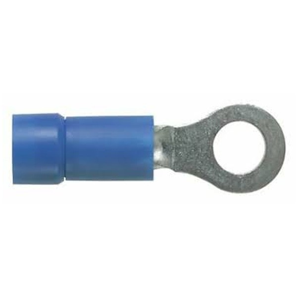 Terminal De Ojillo 16-14 Awg Stud #8, Vynil  Pk/1000