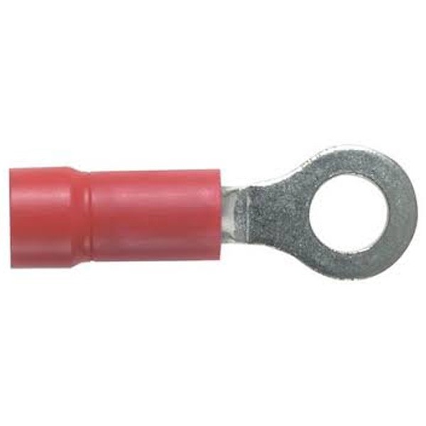 Terminal De Ojillo 22-18 Awg, Stud#10, Vynil Pk/1000