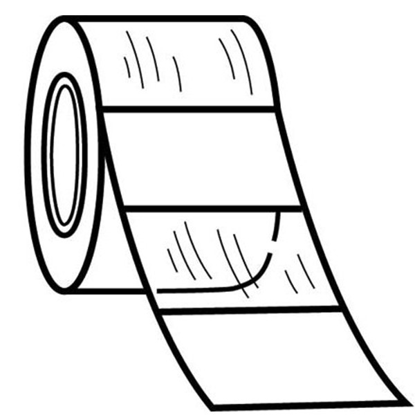 Repuesto De Rollo De Etiquetas Para Despachador S100x125vary
