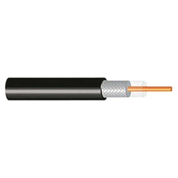 Cable Coaxial Rg58, Malla 95% De Cobre 20 Awg, Rll/500 Mts Mca. Condumex