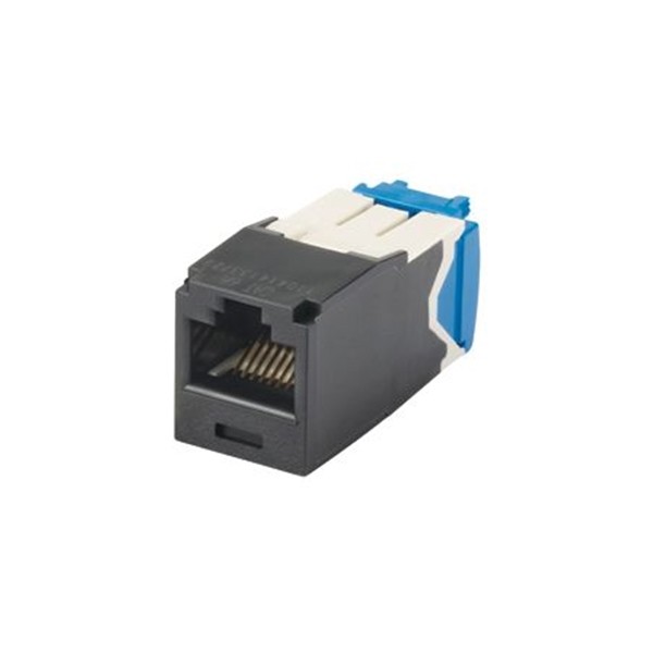 Jack Modular Cat. 6a 10gig Color Negro