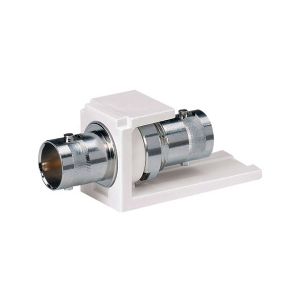 Modulo Bnc  75 Ohm Para Faceplate Mini-com Color Blanco