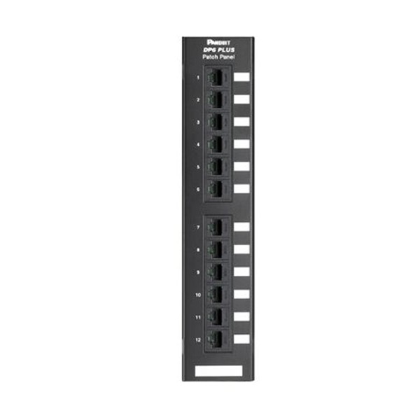 Patch Panel Armado Cat. 6 De 12 Ptos Para Montar En Pared Con Bracket