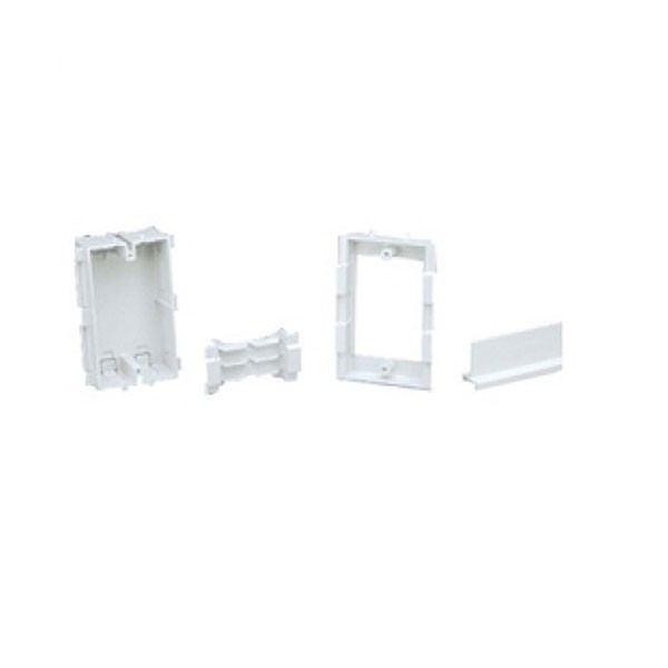 Caja Para Montar Faceplate O Contacto En T70 Tres Lados Pk/10