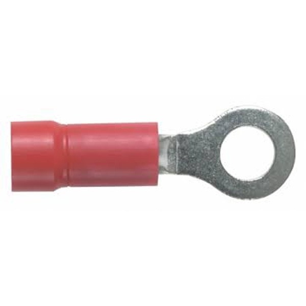 Terminal De Ojillo 22-18 Awg Stud#8, Vynil Pk/1000