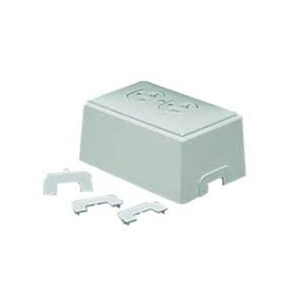 Adapatador Para Cajas 2 X 4 Universales Color Blanco Pk/10