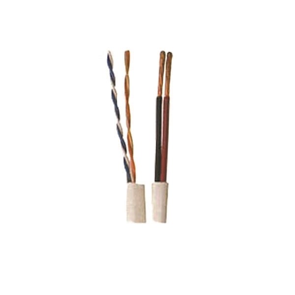 Cable Utp 2 Pares Cm 24 Awg + 2/16 Awg Para Corriente Color Blanco Rll/500 Mts 100% Cobre Mca. Condumex