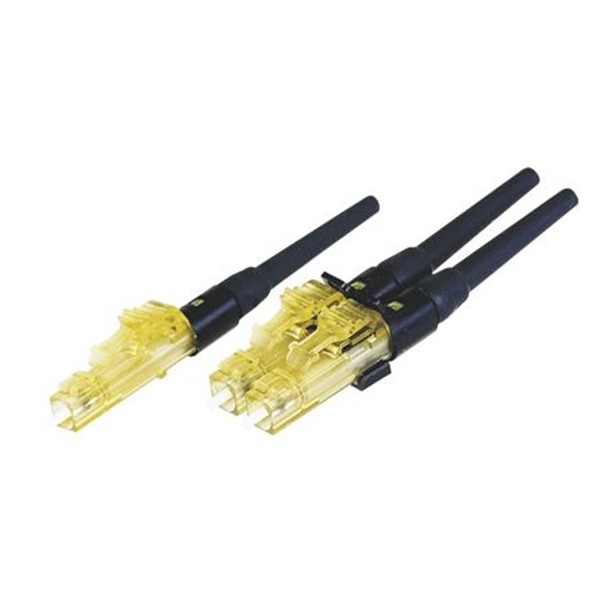 Conector Lc Opticam Duplex 50/125um Multimodo Color Negro