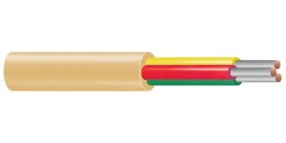 Cable Telefonico De 1 Par Iceev 22 Awg Color Marfil Rll/150 Mts Marca Viakon