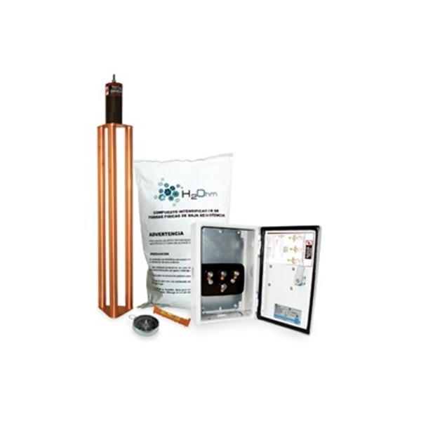 Kit De Tierra 70a: Electrodo, Acoplador De Admitacias Y Saco De H2ohm