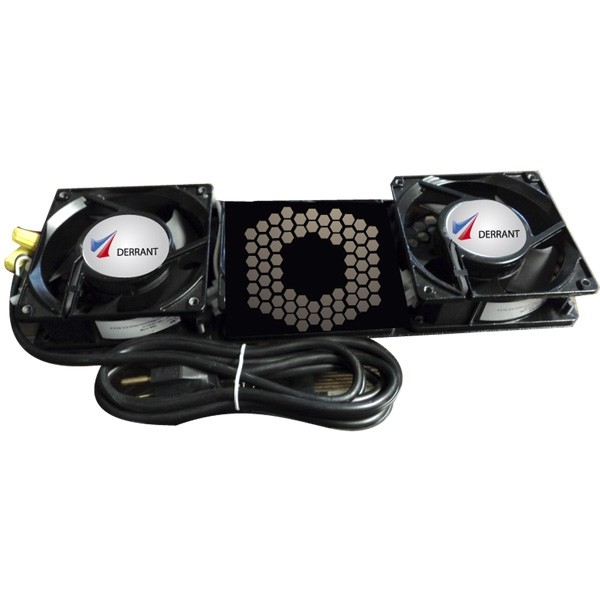 Ventilador (2 Pzas) De 117 Vca Rejilla Y Clavija