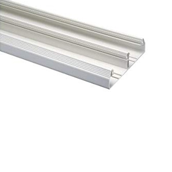 Base Para Ducto Twin T70 De 10 Pies De Largo Color Blanco Pk/3