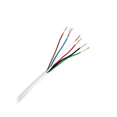 Cable Para Seguridad 3 Pares Multifilar 22 Awg Color Blanco Rll/305 Mt Mca. Condumex