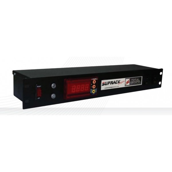 Supresor De Transientes Con Regulacion En Display Para Rack De 19