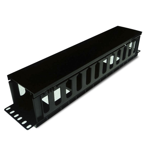 Organizador Horizontal Frontal De 2 U.r De Plastico