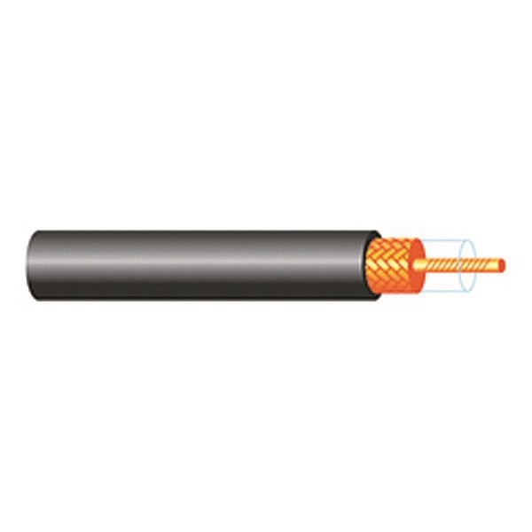 Cable Coaxial Rg8, Malla 90% De Cobre. 13 Awg, Rll/500 Mts Mca. Condumex