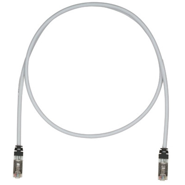 Patch Cord S/ftp Cat. 6a Cm/lszh 10 Gig De 8 Mts Color Gris