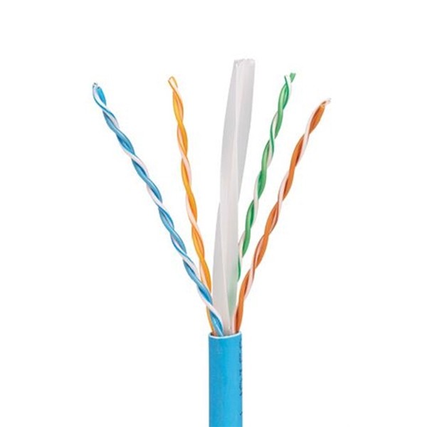 Cable Utp Cat. 6 4 Pares Lszh Color Azul Rll/305 Mts Marca Panduit