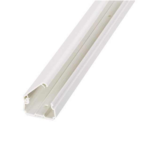 Ducto Plastico Tipo Ldph10 Con Adhesivo De 10 Pies De Largo Color Blanco Pk/20