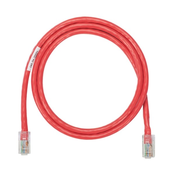 Patch Cord Cat. 5e Netkey De 3 Pies Color Rojo