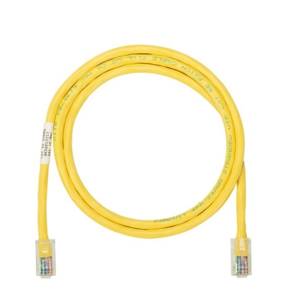 Patch Cord Cat. 5e Netkey De 3 Pies Color Amarillo