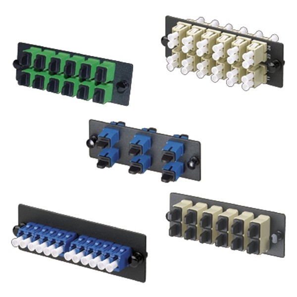 Panel Precargado Con 6 Conectores Duplex Lc Monomodo (zirconia)