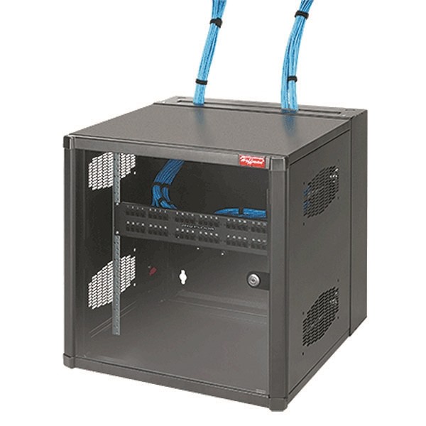 Gabinete De Pared De 12 U.r Abatible Accessplus Vidrio Y Placa 24