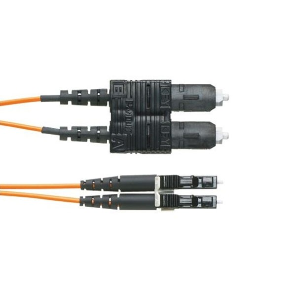 Patch Cord De F.o De Sc A Lc, 9/125 Monomodo, 2 Mts De Largo Duplex Nk.