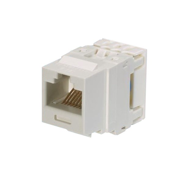 Jack Modular Cat. 6 Netkey Color Blanco Hospital