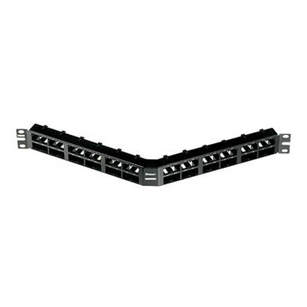 Patch Panel Modular Tipo Angular De 48 Ptos Alta Densidad P/rack