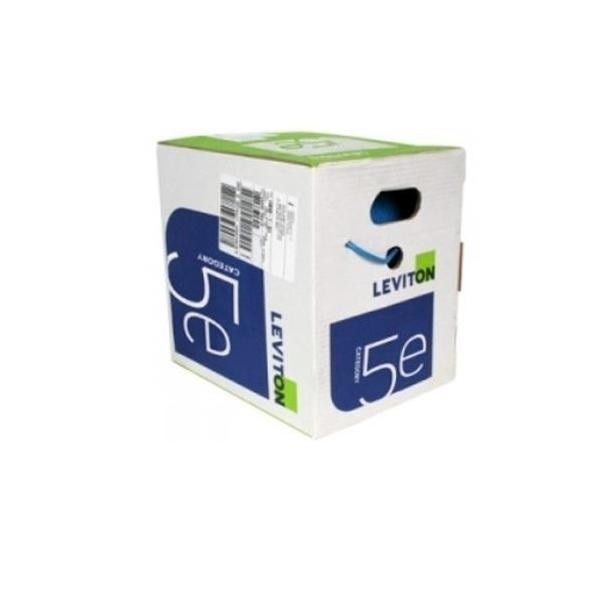 Cable Utp Cat. 5e Extreme 4 Pares Cmr Color Azul Rll/305 Mts Mca Leviton
