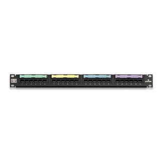 Patch Panel Armado Gigamax Cat. 5e De 24 Ptos P/rack Mca Leviton