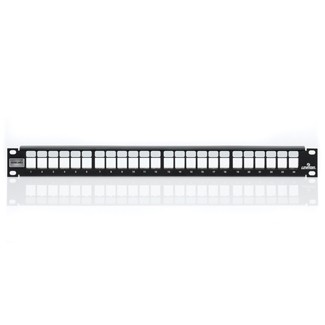 Patch Panel Modular Blindado Quickport De 24 Ptos Para Montar En Rack Mca Leviton